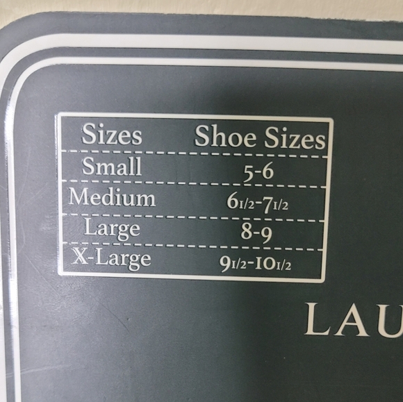 Laura Ashley Women's Slippers Size S 5-6 Memory Foam Preppy Cozy NWT - Picture 6 of 7